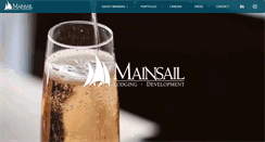 Desktop Screenshot of mainsailhotels.com